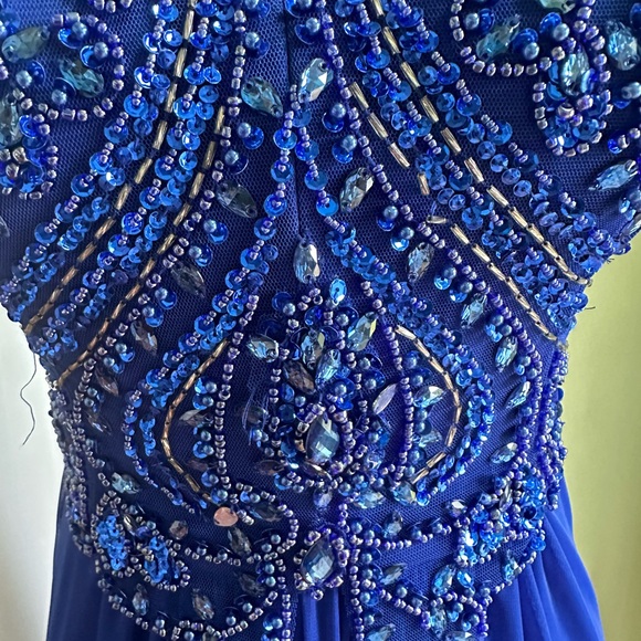 Beautiful dress Blue size.7 - Picture 7 of 9